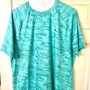 Men's SPYDER Brand Rash guard. Size XL, short sleeve, NWT